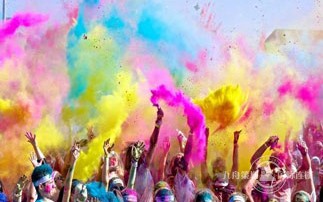 "The Color Run" Rainbow Runs China's first show in May Hangzhou Station